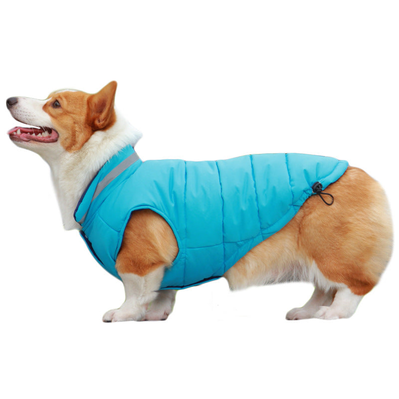 Thickened Waterproof Outdoor Pet Jacket Double Sided Reflective