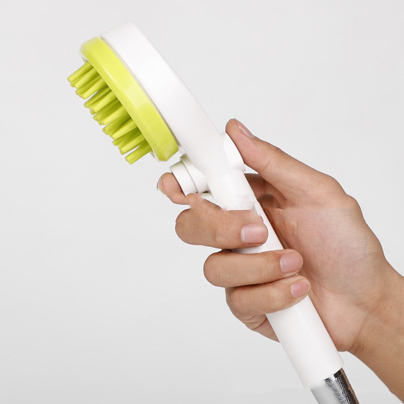 Pet Bath Massage Comb Shower Head Grooming Cleaning Tool
