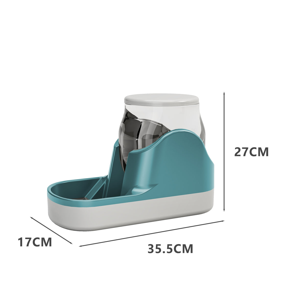 Automatic Water Fountain And Food Dispenser For Pet