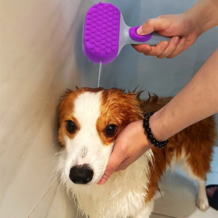 Pet Shower Bath Floating Hair Cleaning Grooming Brush