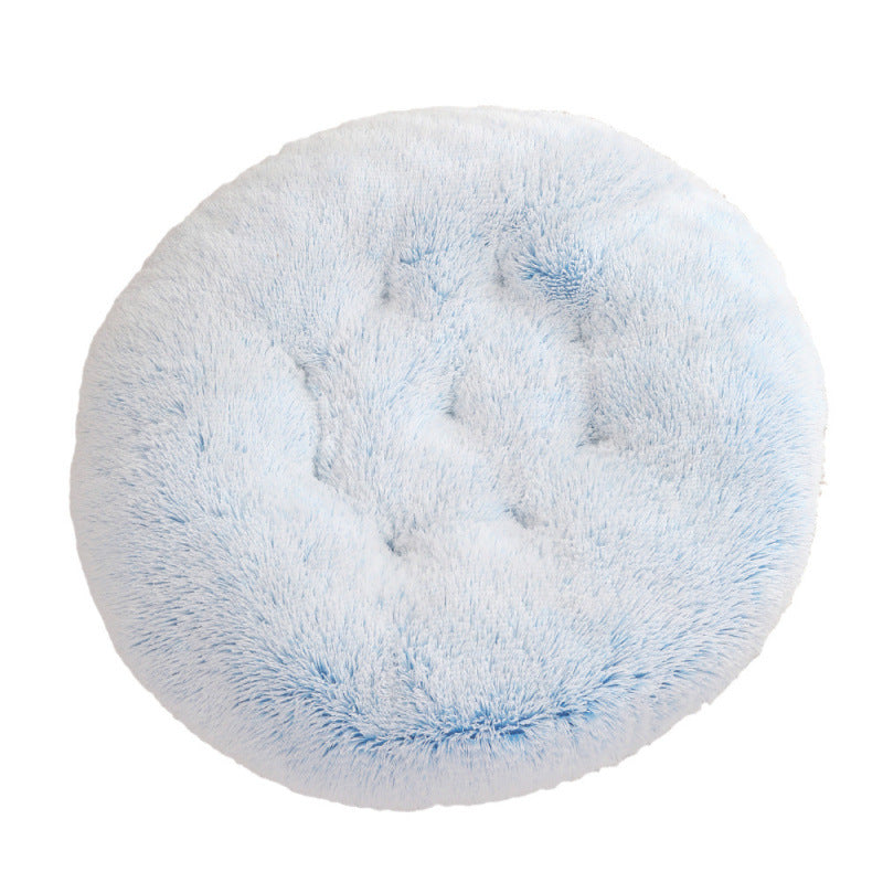 Plush Warm Round Sleeping Bed Mat For Pet