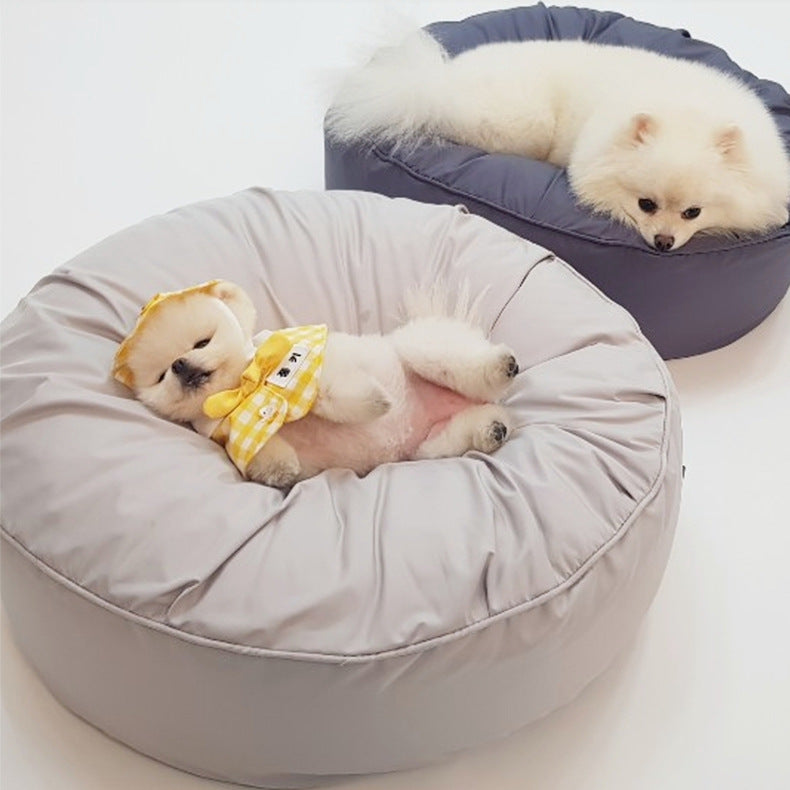 Moisture Proof Washable Round Elastic Bed For Pet