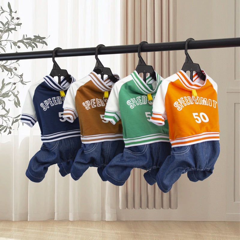 Pet Four Legged Fashion Knit Sweater Outfit