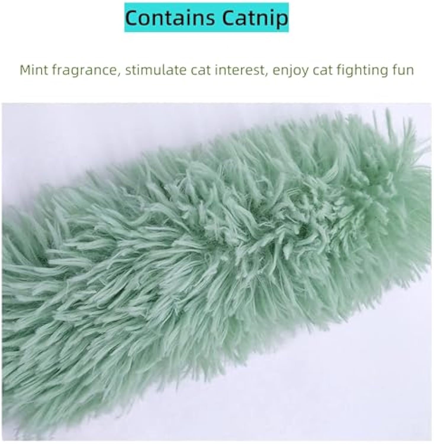 Pet Interactive Crinkle Sound Catnip Pillow Toy Exercise Gadget