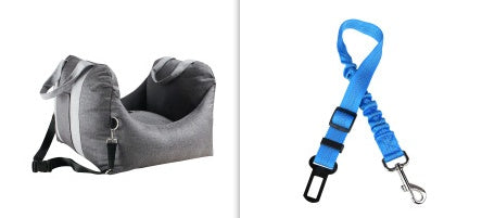 Pet Waterproof Car Safety Seat Carrier Basket Travel Bed