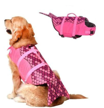 Adjustable Swimming Life Vest Swim Aid Jacket For Pet