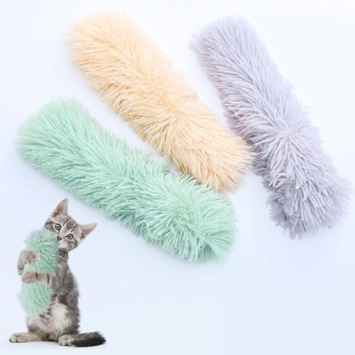 Pet Interactive Crinkle Sound Catnip Pillow Toy Exercise Gadget