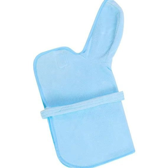 Pet Soft Coral Fleece Wearable Bathrobe Absorbent Bath Towel