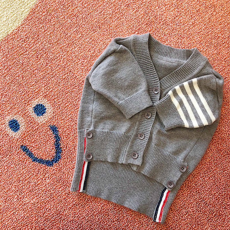 Pet Cardigan Style Knit Sweater Outfit