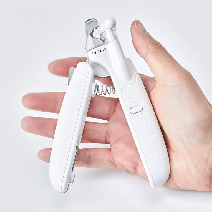 LED Nail Clipper Scissors Trimmer Tool For Pet