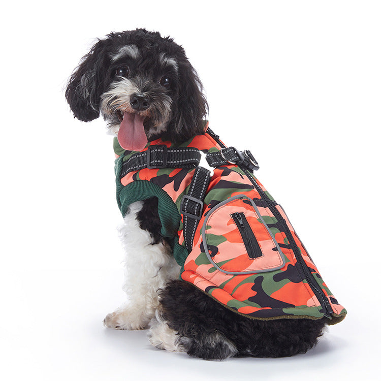 Pet Winter Cashmere Warm Jacket Outdoor Comfort Gear