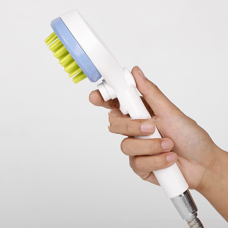 Pet Bath Massage Comb Shower Head Grooming Cleaning Tool