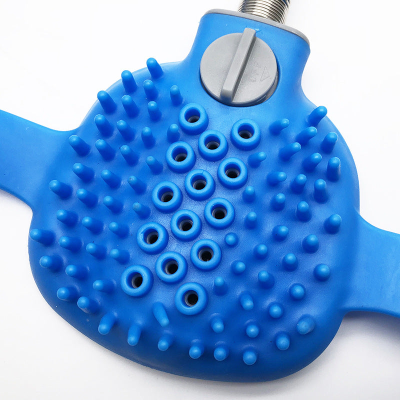 Pet Outdoor Bath Cleaning Shower Brush Grooming Tool