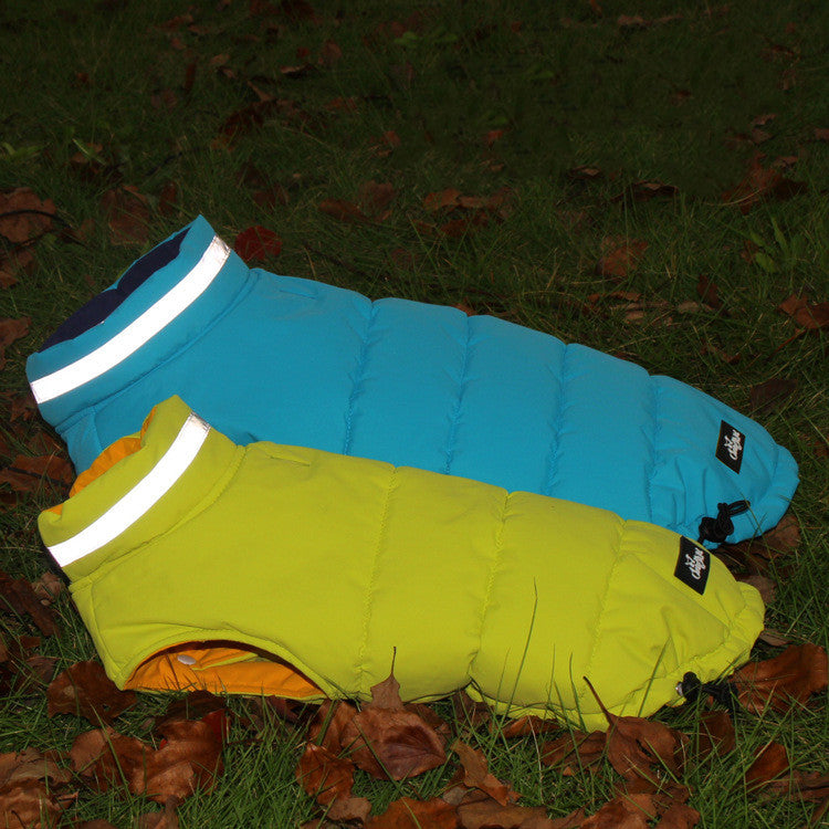 Thickened Waterproof Outdoor Pet Jacket Double Sided Reflective