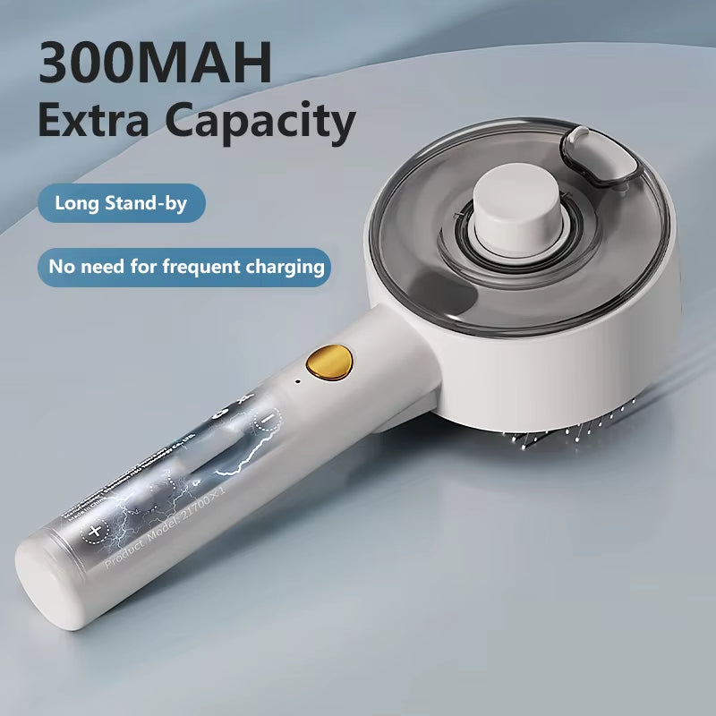 Electric Steam Massage Grooming Brush 3 In 1 For Pet