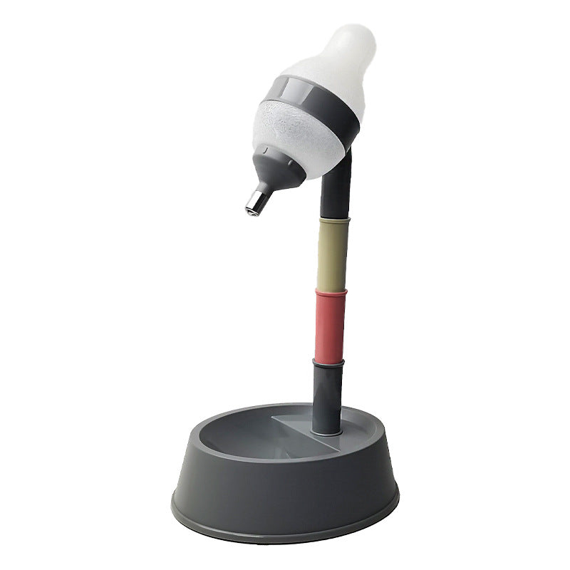 Automatic Adjustable Height Pet Water Dispenser And Feeder Bowl With Fountain System