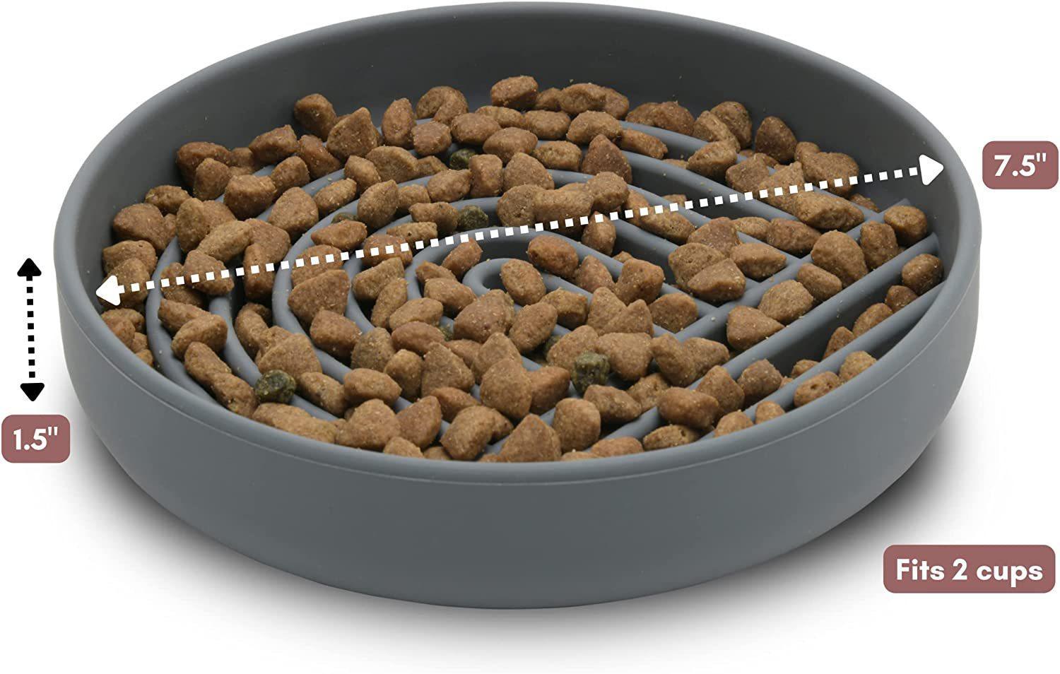 Fashion Simple Slow Feeding Bowl For Pet