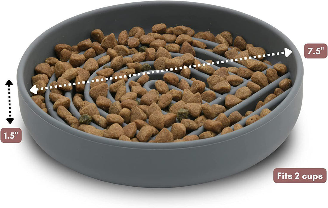 Fashion Simple Slow Feeding Bowl For Pet