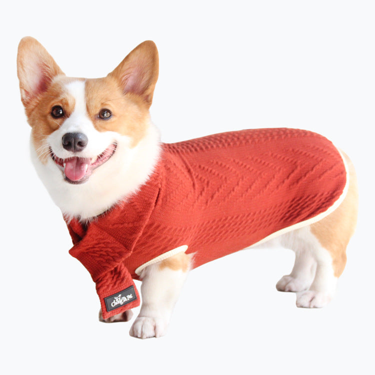 Pet Vintage Twist Knit Sweater Outfit