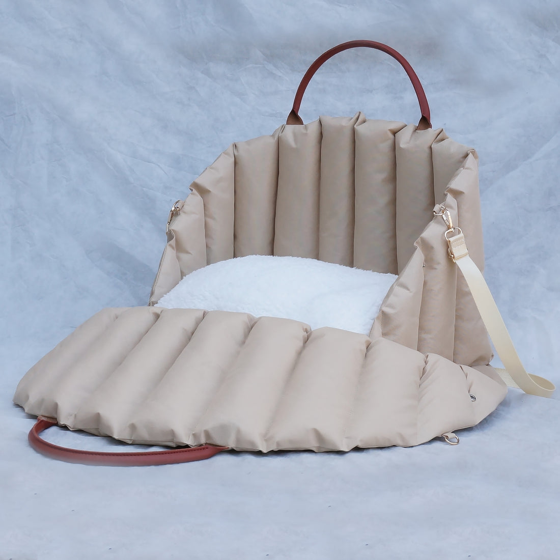 Pet Portable Car Travel Carrier Bag Safety Transport Cage
