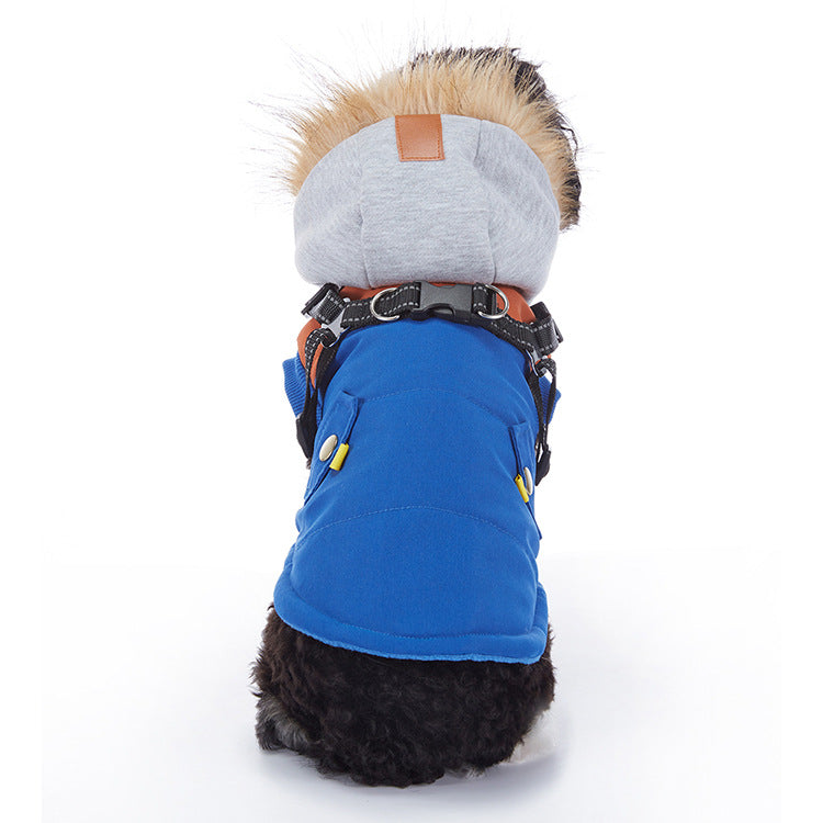 Pet Winter Cashmere Warm Jacket Outdoor Comfort Gear